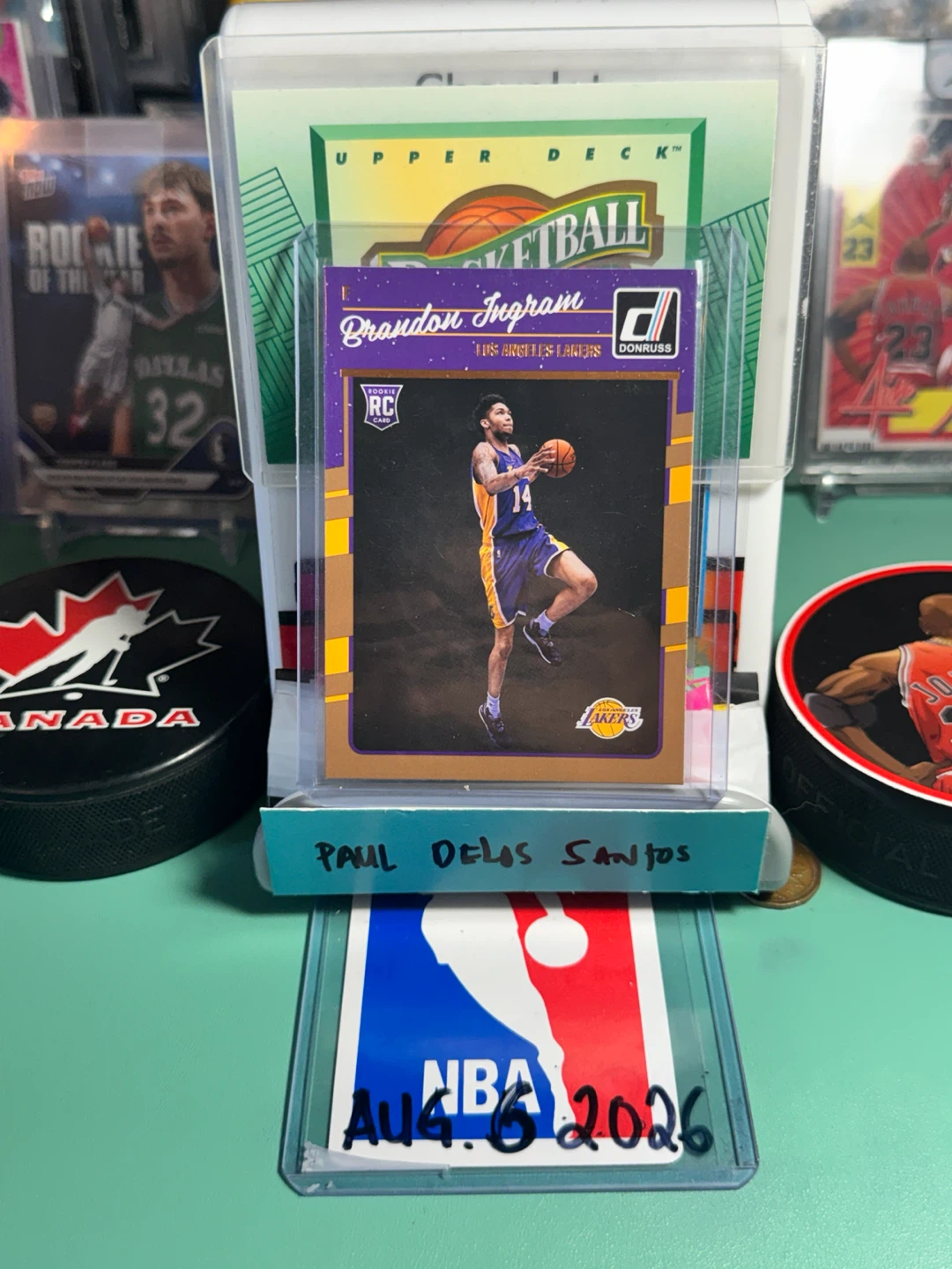 Brandon Ingram 2016-17 Donruss Rookie Card - photo 2