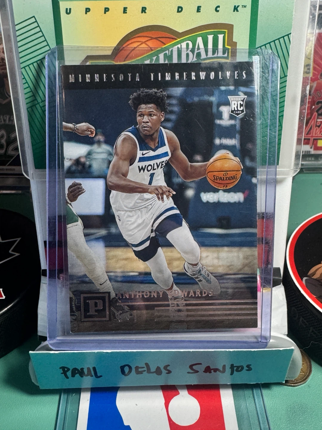 Panini Chronicles Anthony Edwards RC Basketball Card