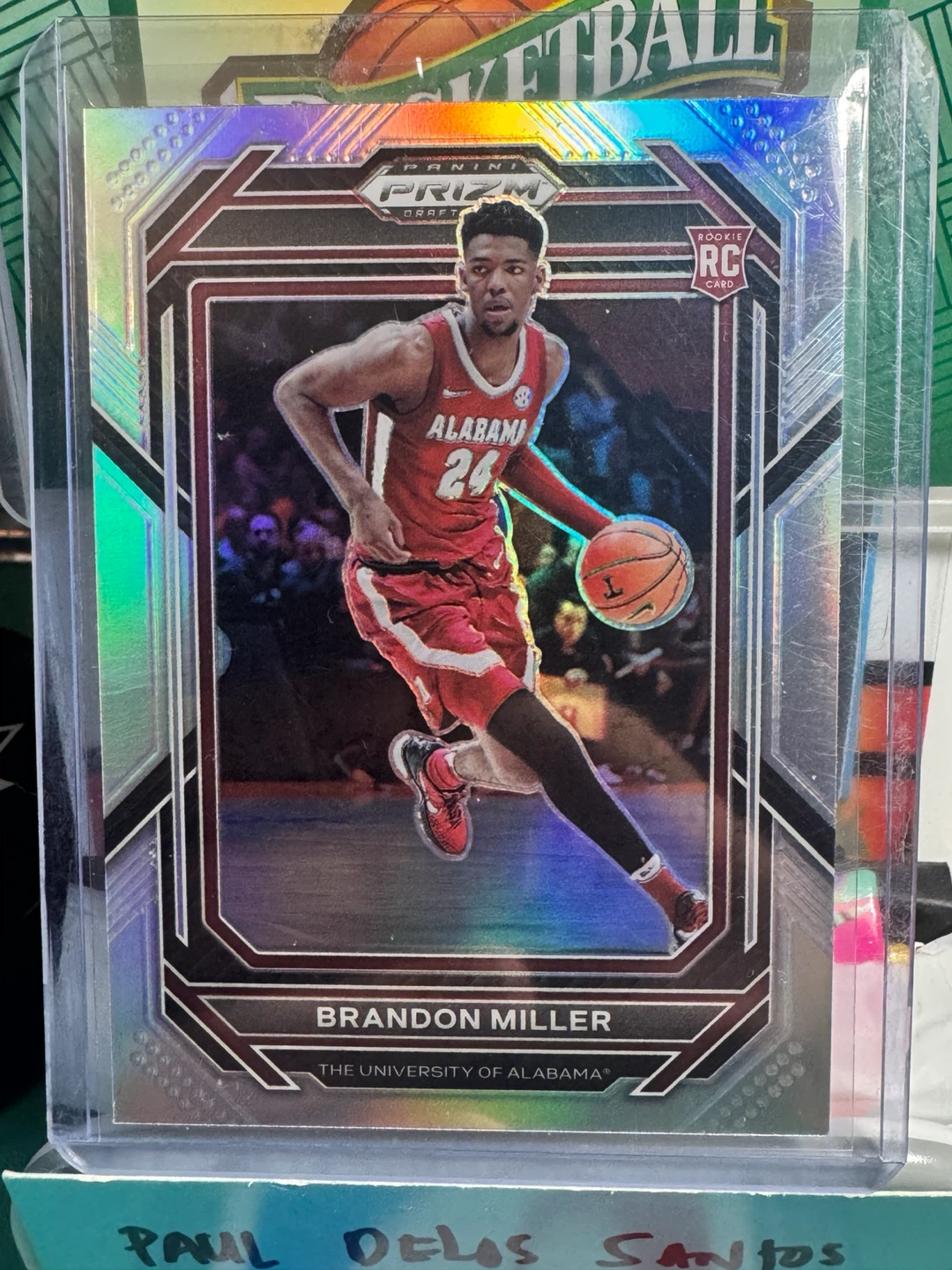 Panini Prizm Brandon Miller 2023 Rookie Card
