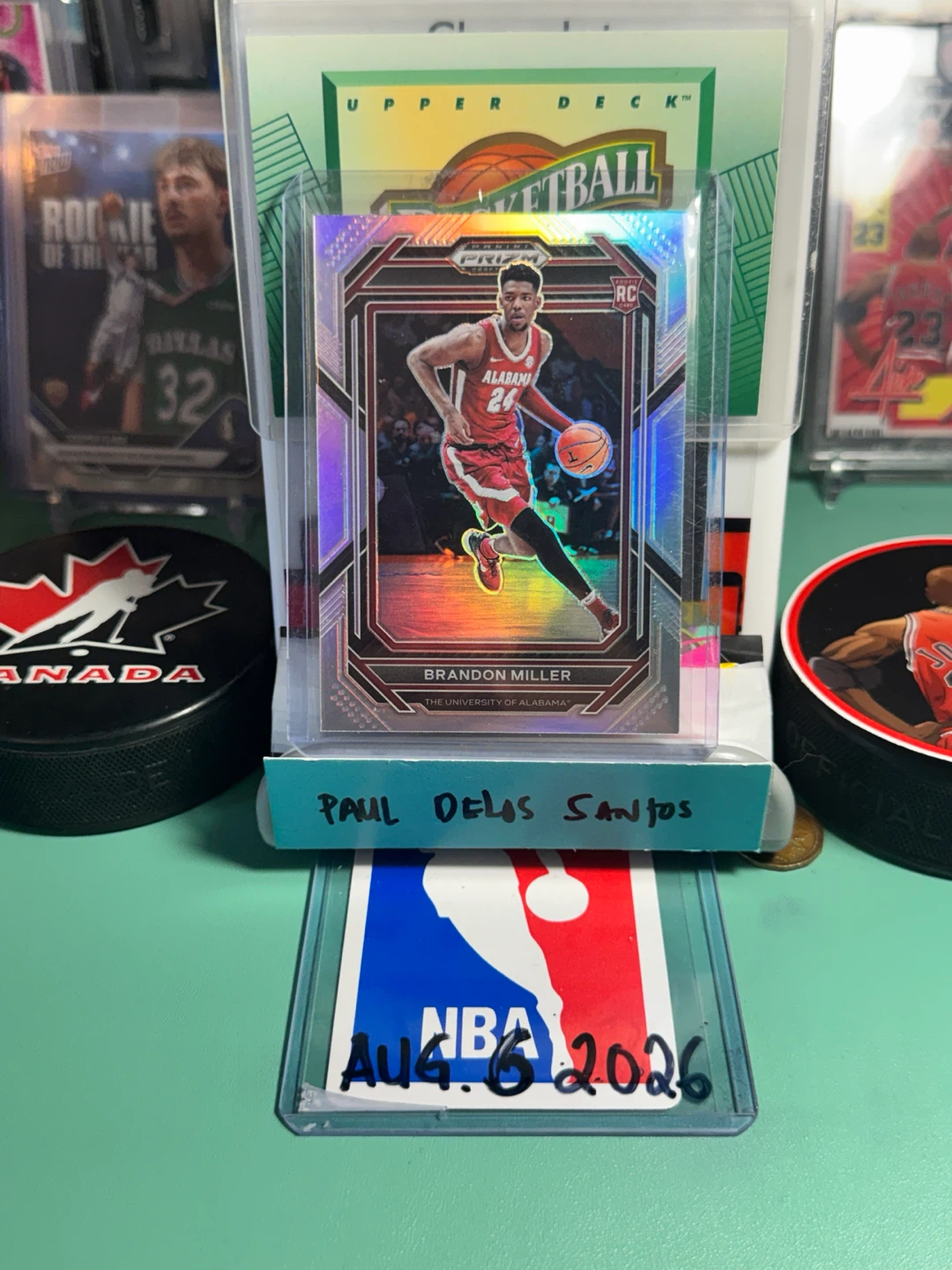 Panini Prizm Brandon Miller 2023 Rookie Card - photo 2
