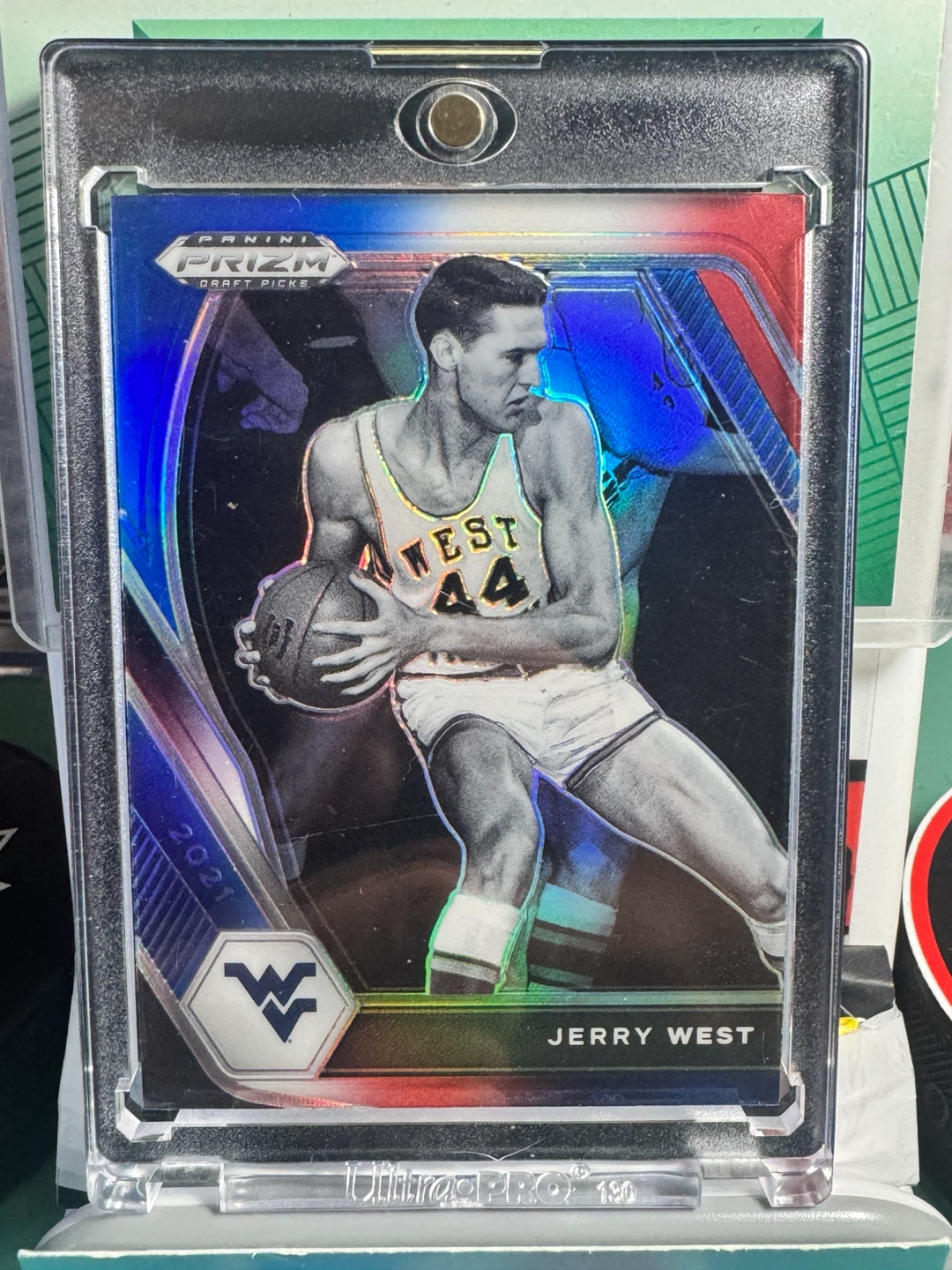 Panini Prizm Draft Picks Jerry West Basketball Card