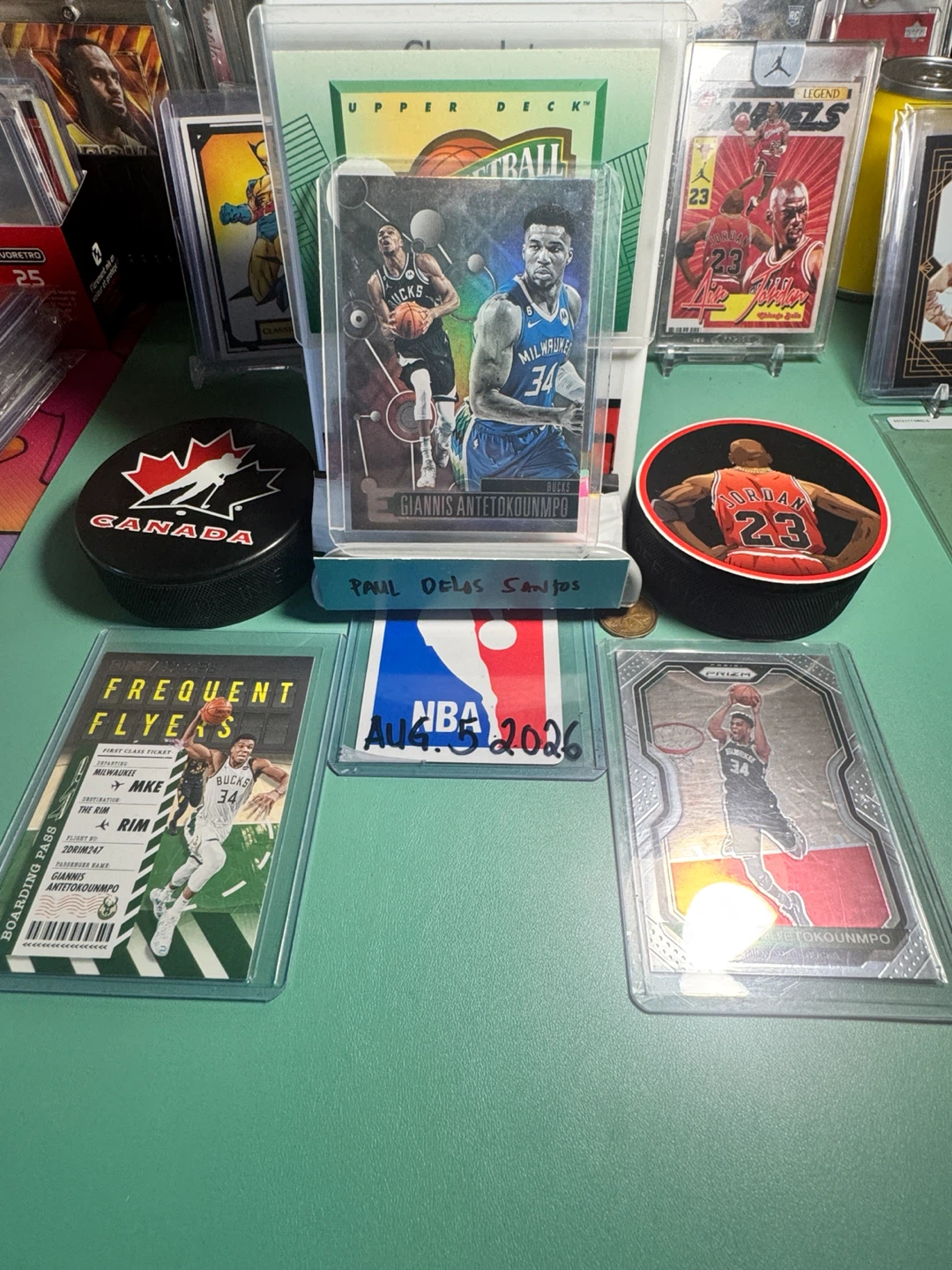 Giannis Antetokounmpo Basketball Cards Lot