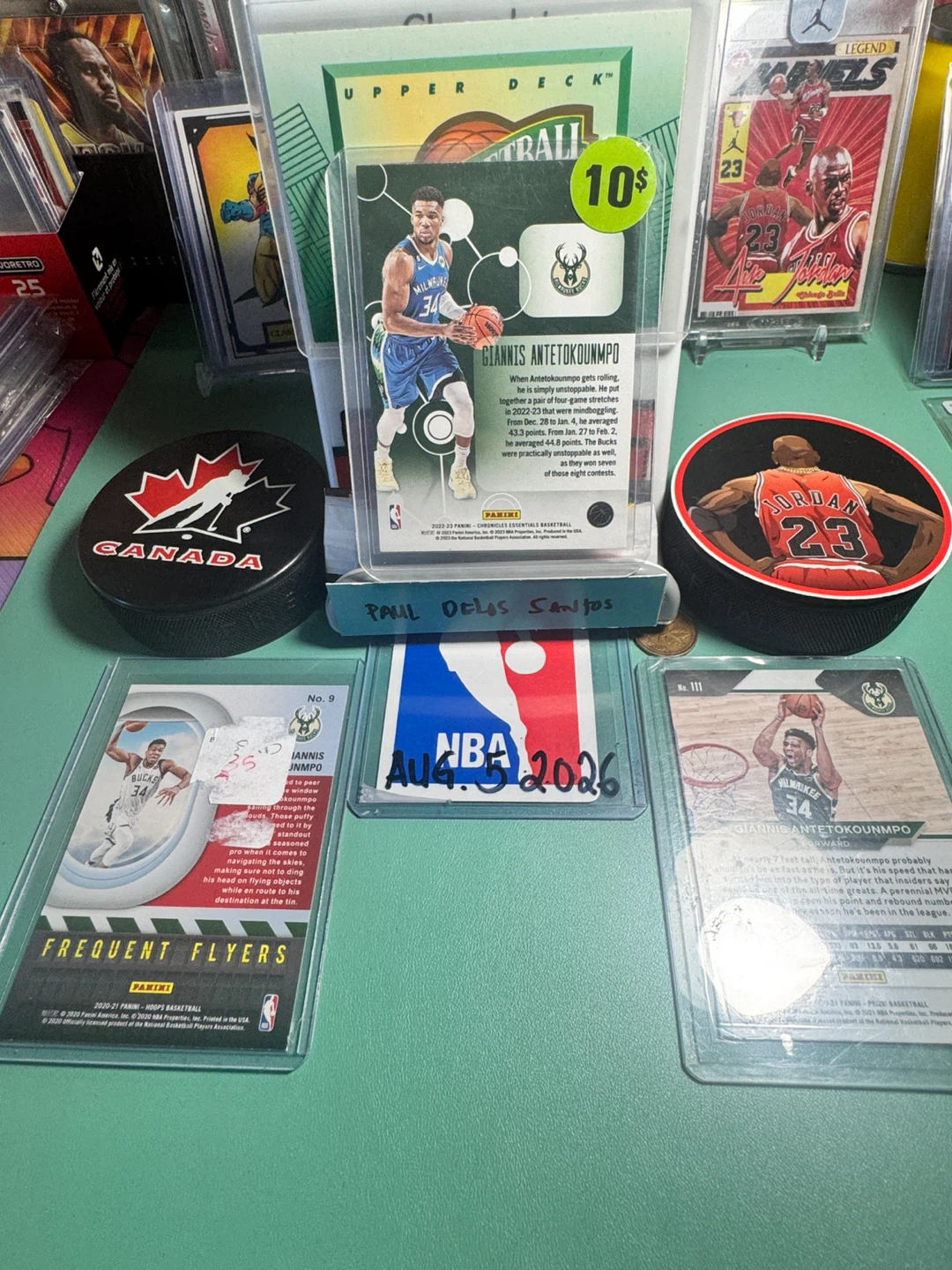 Giannis Antetokounmpo Basketball Cards Lot - photo 5