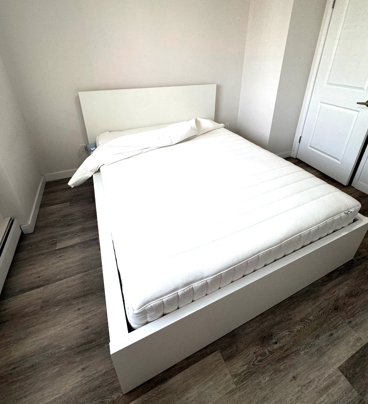 IKEA MALM White Bed Frame with Storage Drawers - photo 2