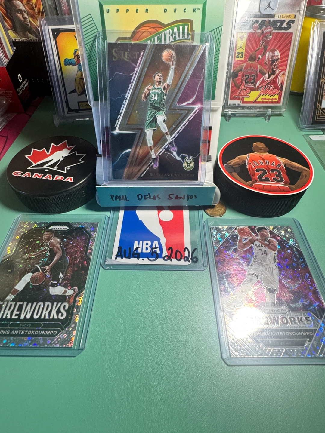 Giannis Antetokounmpo Basketball Cards lot 2