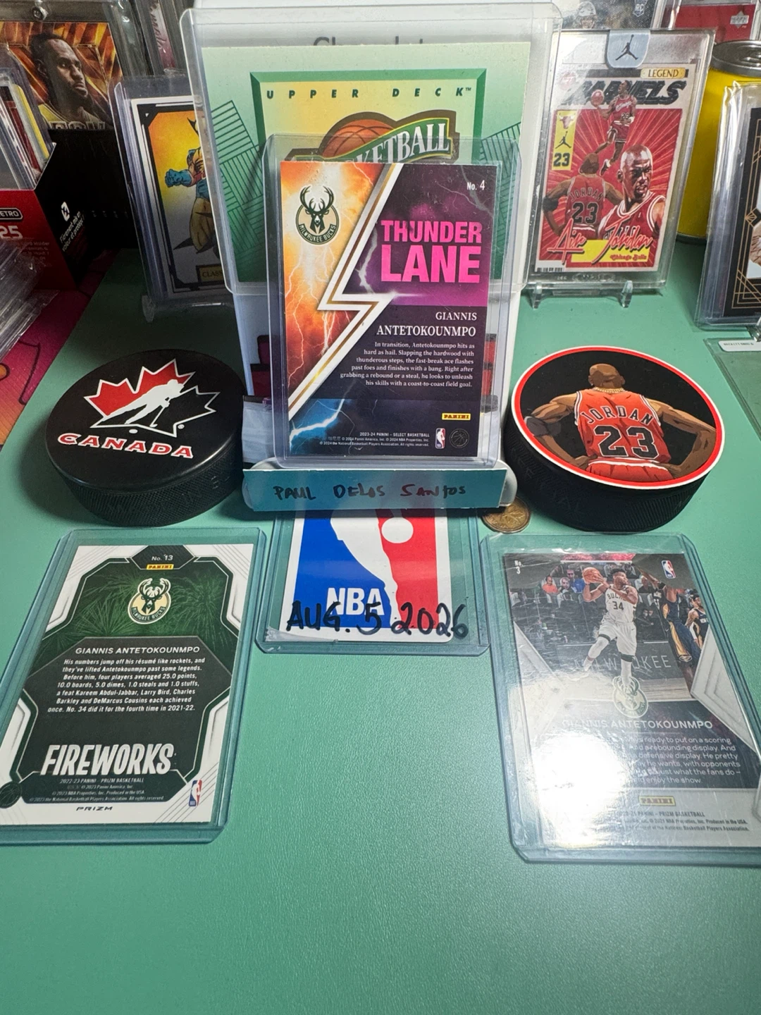 Giannis Antetokounmpo Basketball Cards lot 2 - photo 3