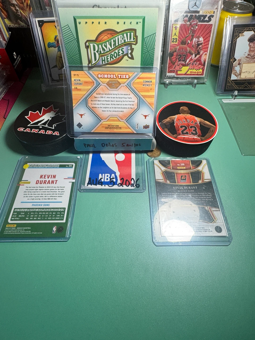 Upper Deck School Ties Kevin Durant Connor Atchley Card 29/99 - photo 5