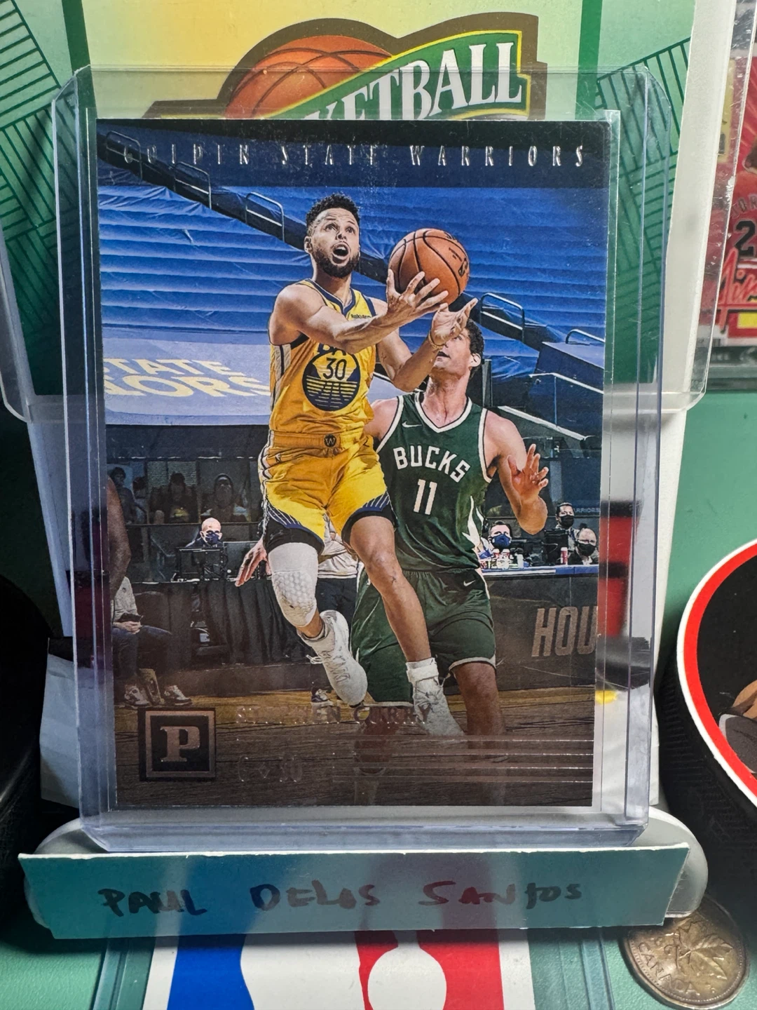 Stephen Curry Panini Prizm Basketball Card - photo 2