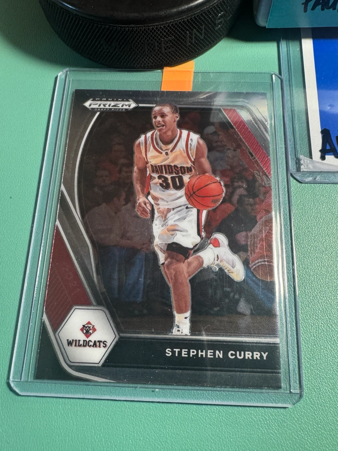 Stephen Curry Panini Prizm Basketball Card - photo 3
