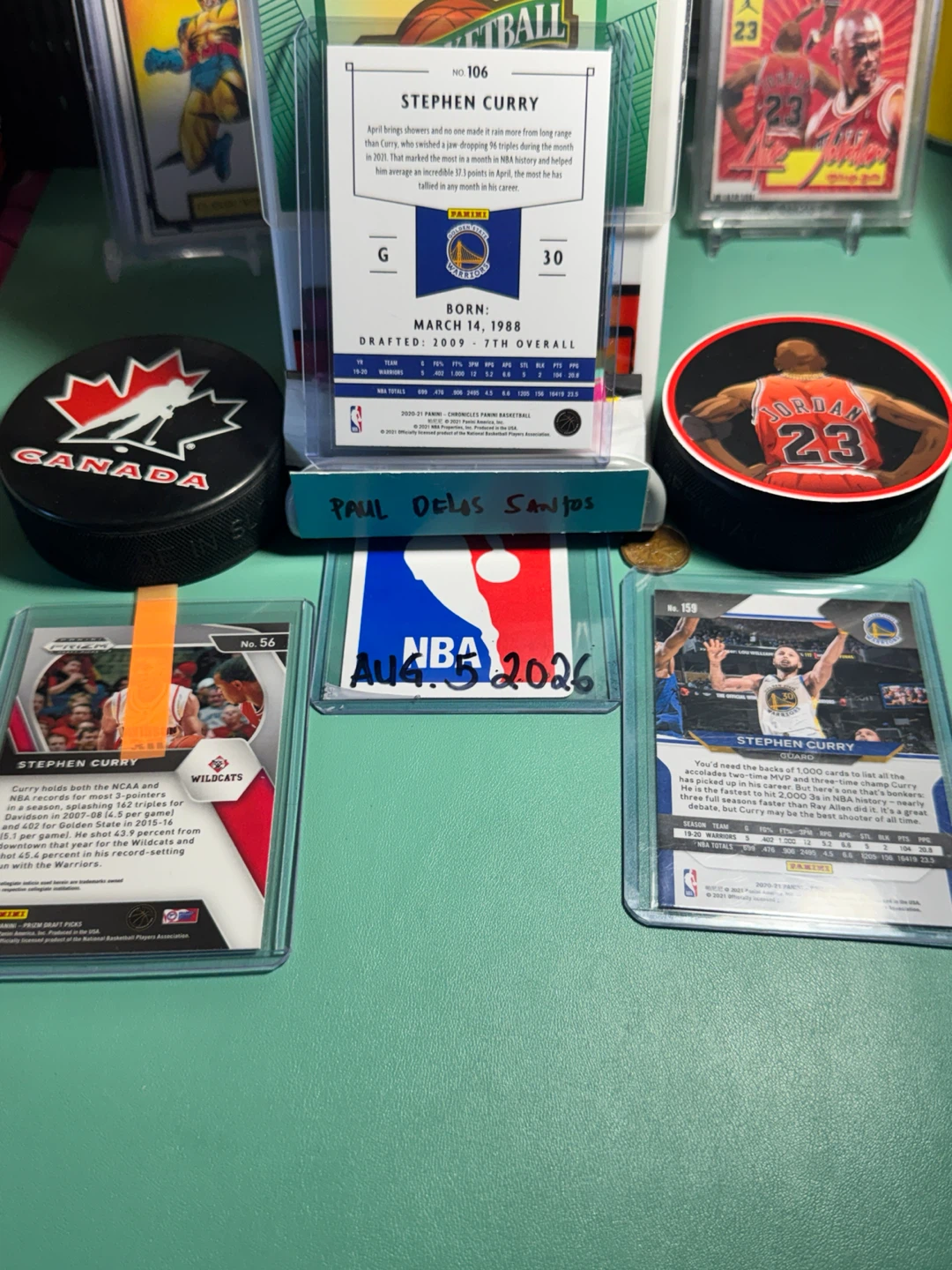 Stephen Curry Panini Prizm Basketball Card - photo 5
