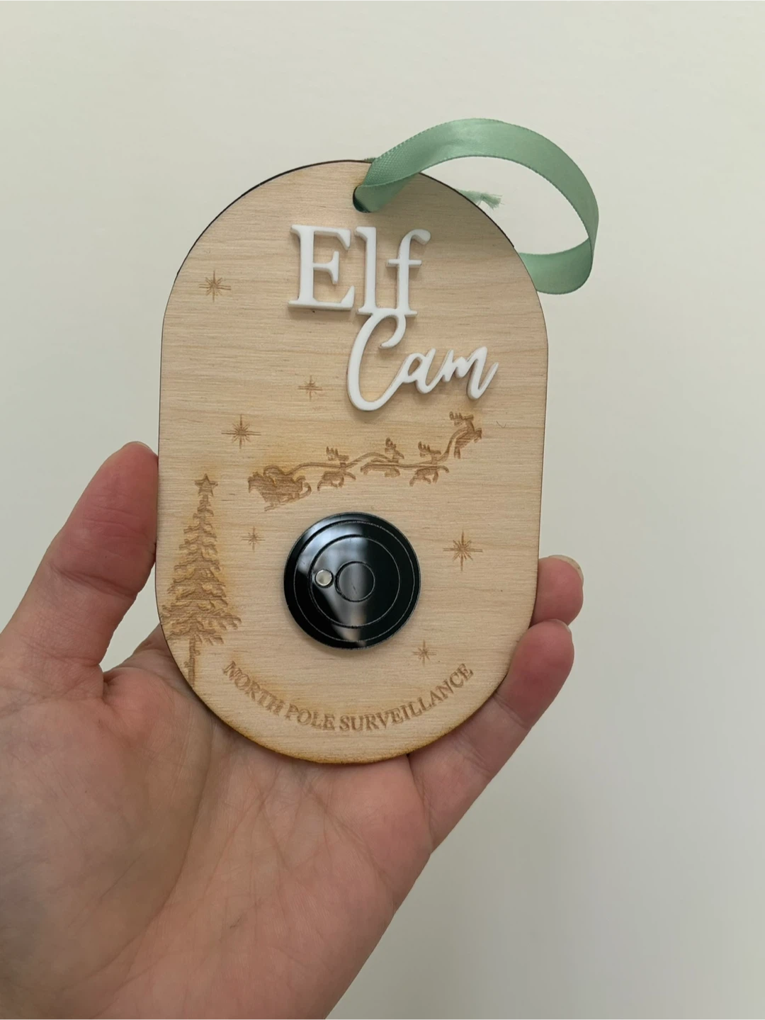 Santa Cam / Elf Cam Christmas Ornament - photo 2