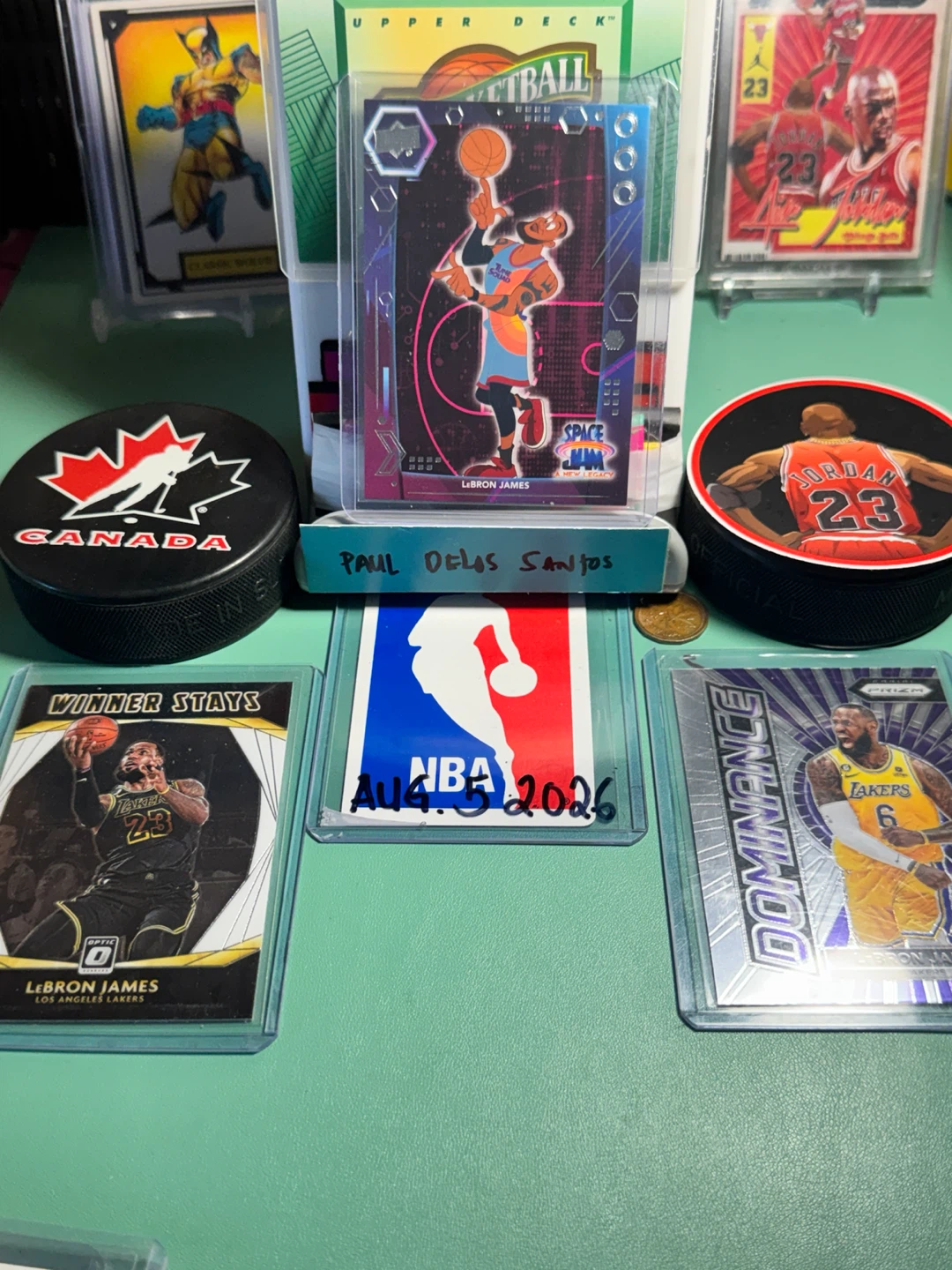LeBron James Basketball Card Collection