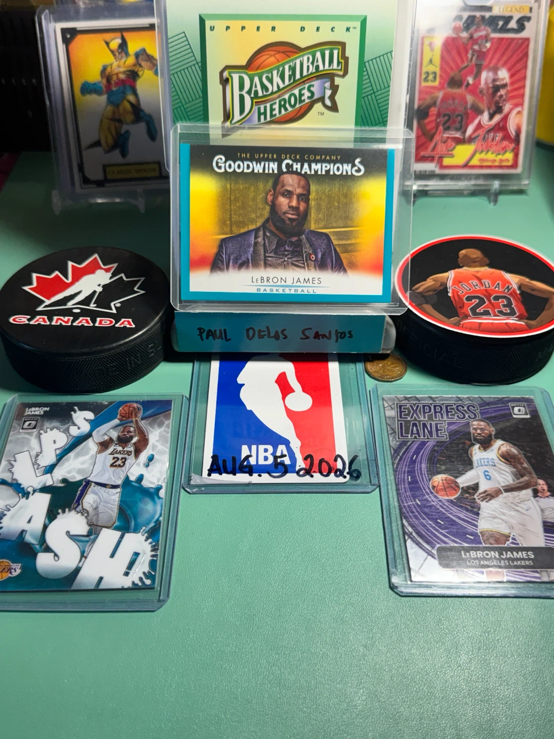 LeBron James "Express Lane" Basketball Card