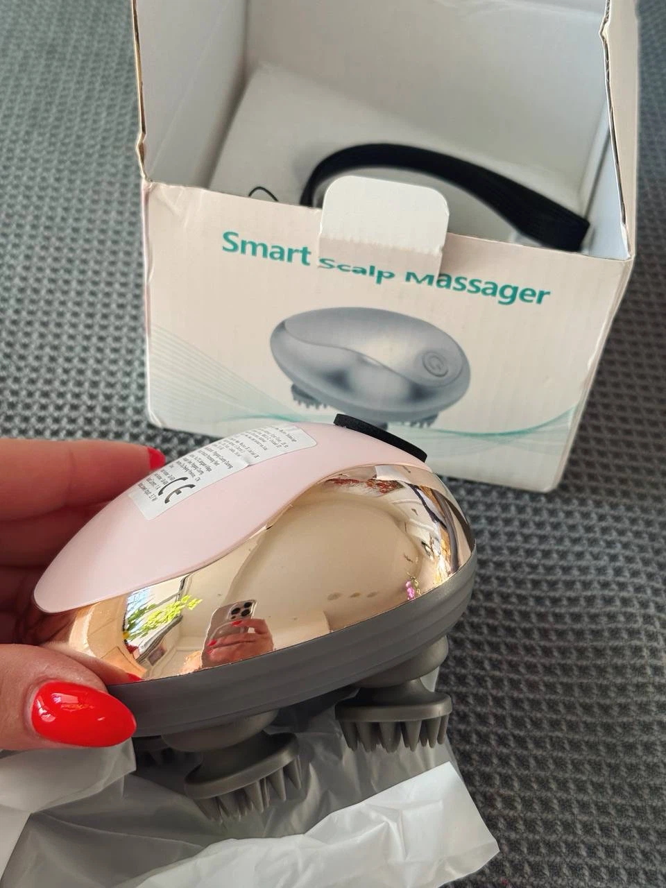 Scalp & Body Massager – Pink - photo 3