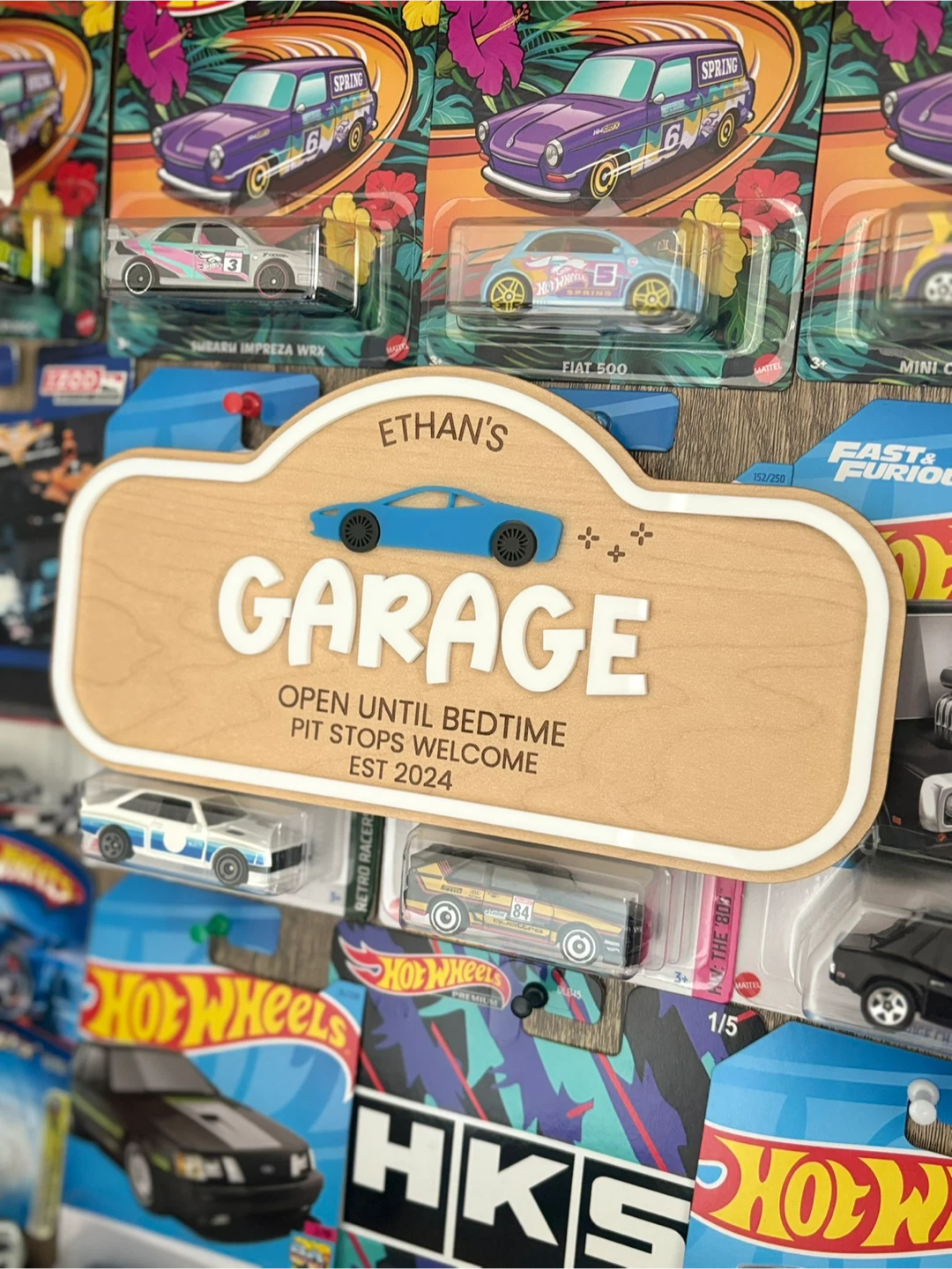 Garage Custom Wooden Sign