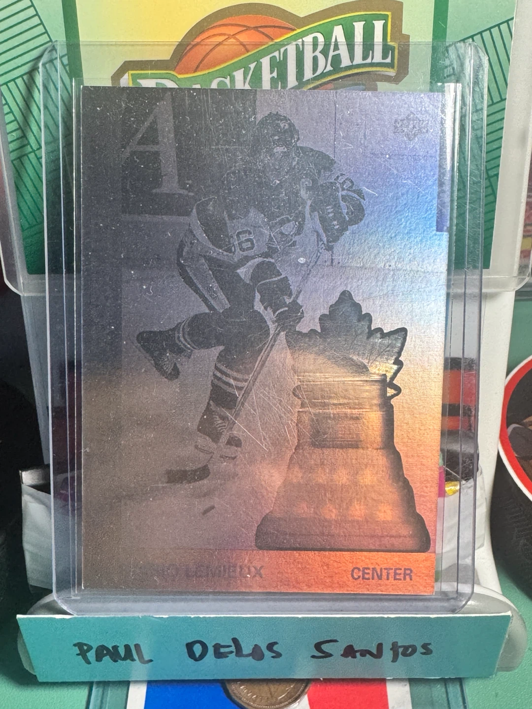 Mario Lemieux 1991 Upper Deck Hockey Card
