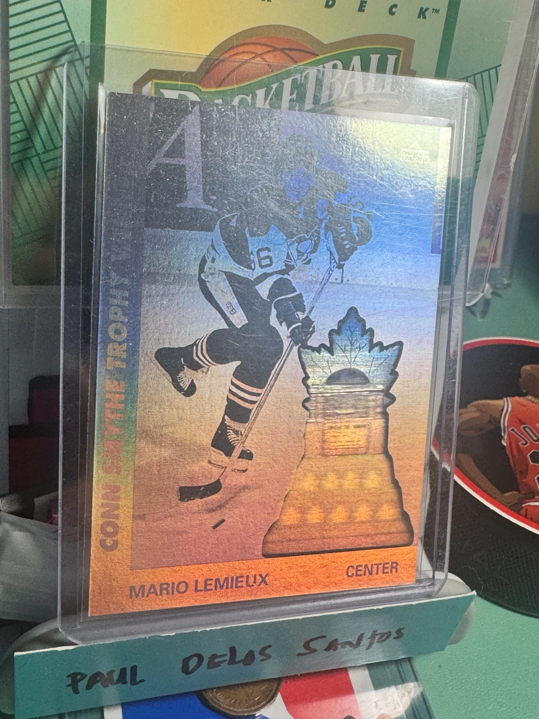Mario Lemieux 1991 Upper Deck Hockey Card - photo 3