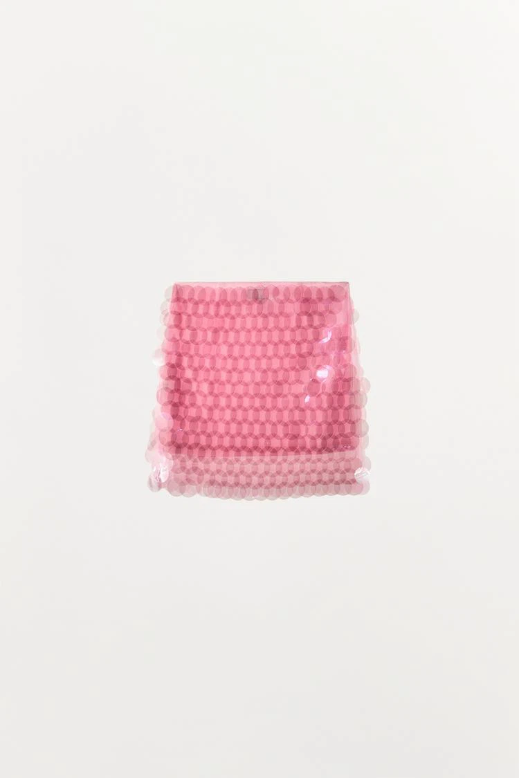Zara Pink Sequin Mini Skirt NWT size S - photo 2