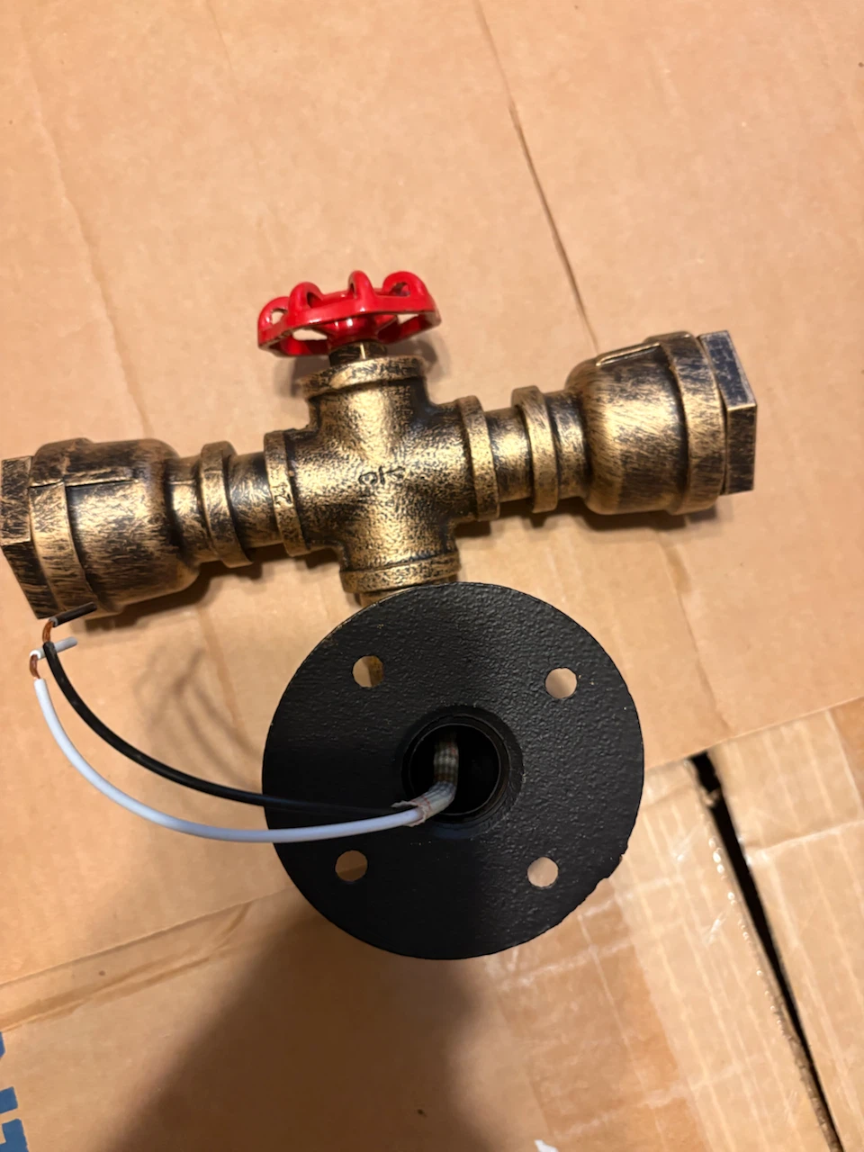 Industrial Pipe Wall Sconce Light Fixture