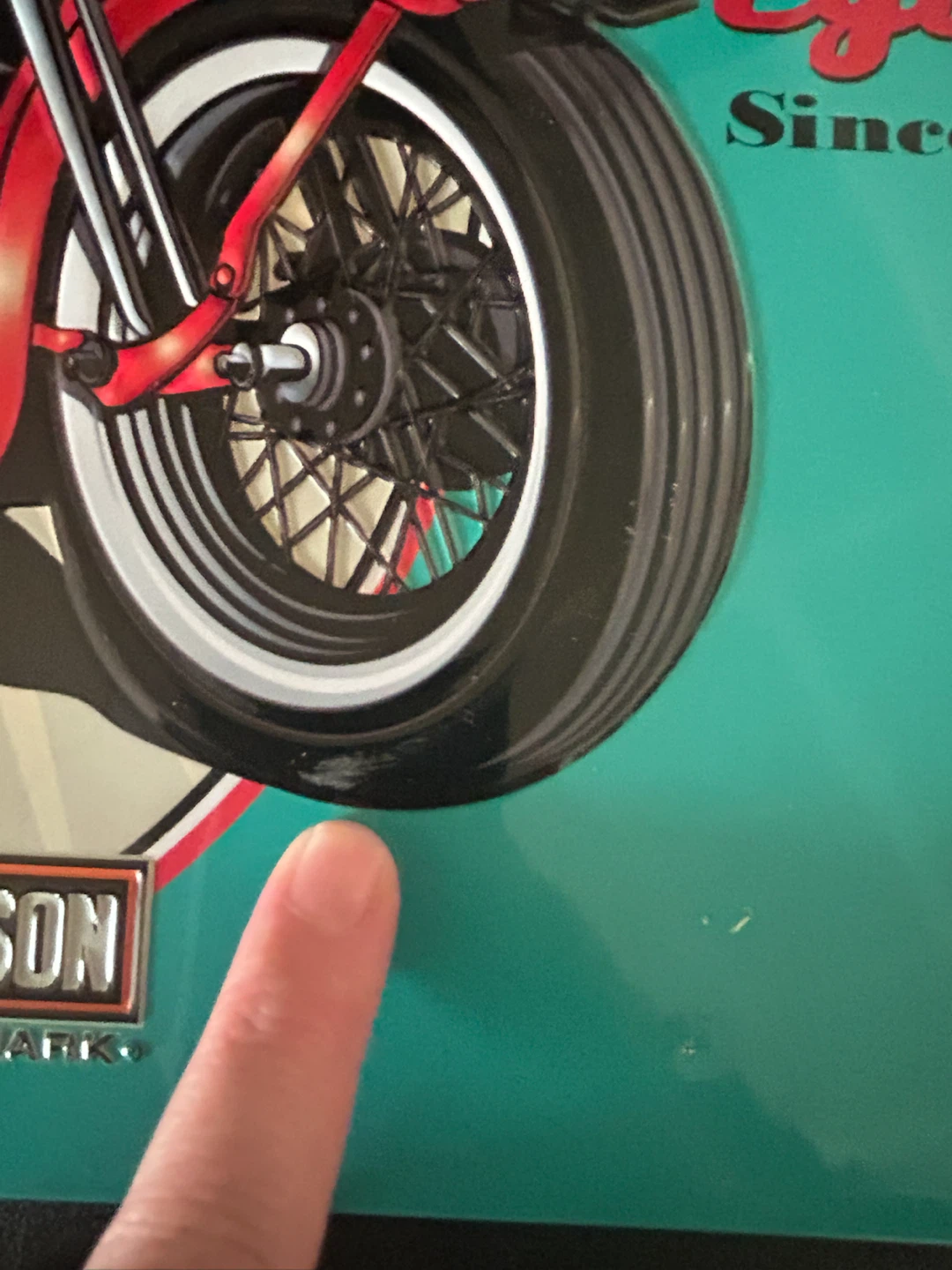 Harley-Davidson "Legendary Babe" Tin Sign - photo 4
