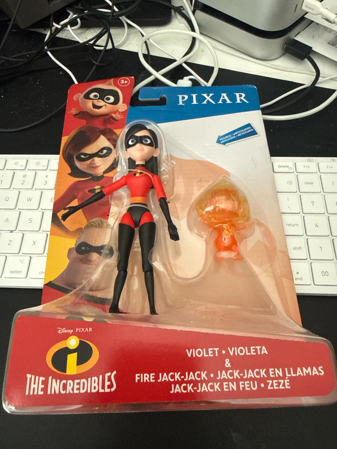 The Incredibles Violet & Fire Jack-Jack Action Figure Set