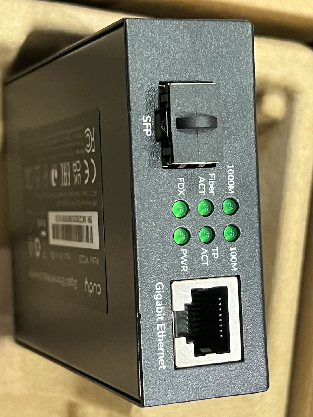 Cudy MC220 Gigabit Ethernet Media Converter with SFP Port - photo 2