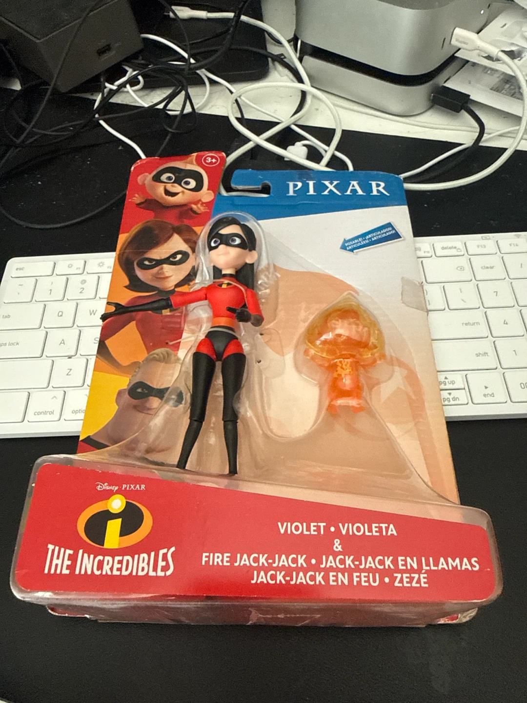 The Incredibles Violet & Jack-Jack Action Figure Set