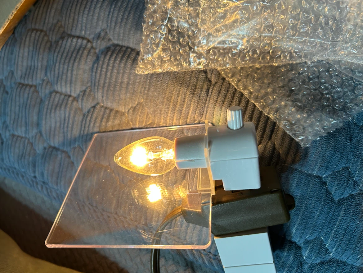 New-2-in-1 Interchangeable Night Light & Picture Frame Set of 4