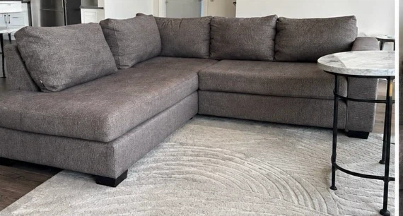 Grey Sectional- Free Delivery