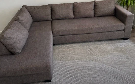 Grey Sectional- Free Delivery - photo 2
