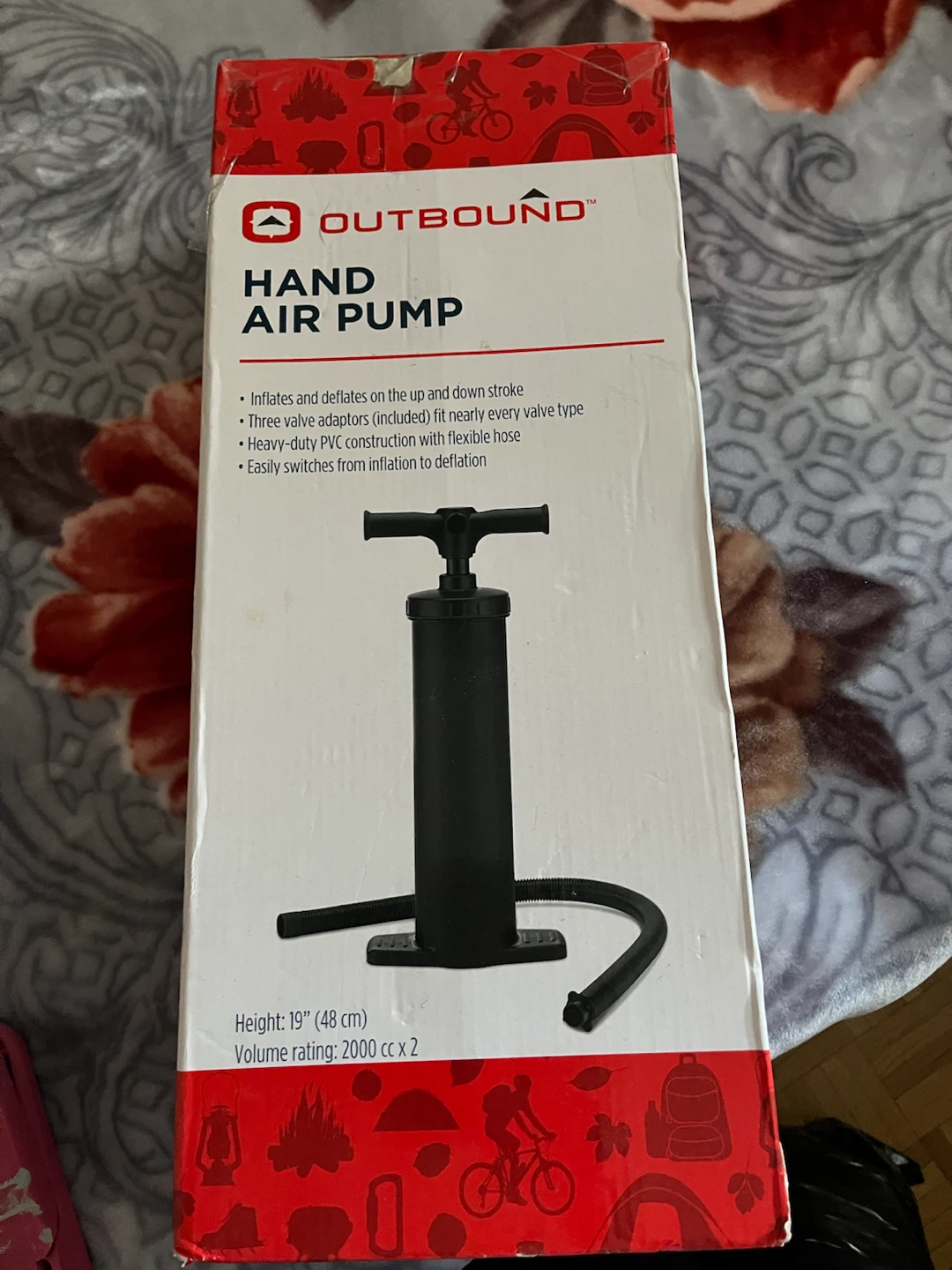 Outbound Hand Air Pump