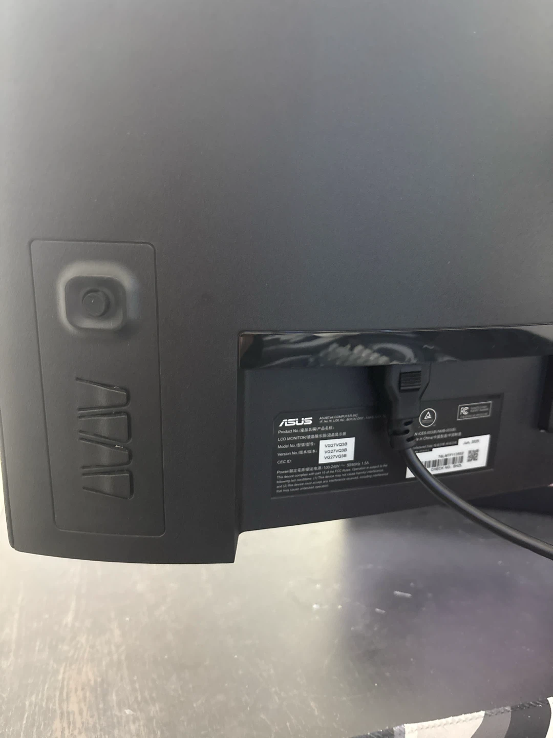 ASUS VG27VGB Monitor 180hz 1080p - photo 3
