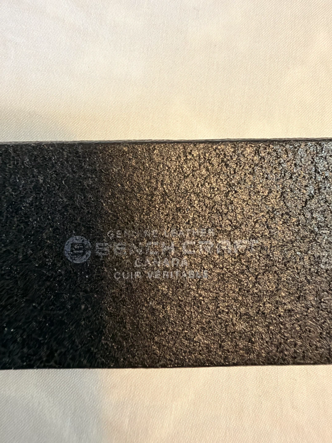 Bench Craft Genuine Leather Belt Black Size 30 / 75cm - photo 3