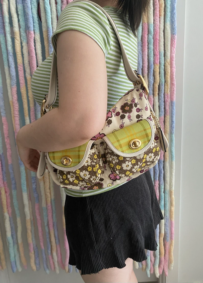Coach Floral Cargo Shoulder Bag - photo 2