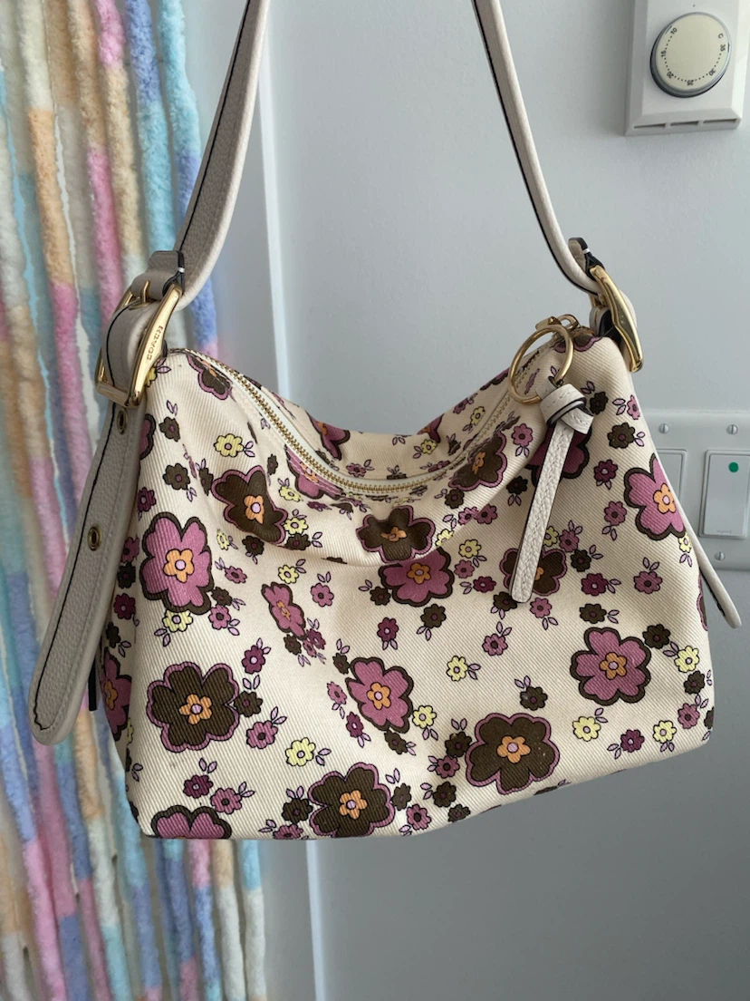 Coach Floral Cargo Shoulder Bag - photo 3