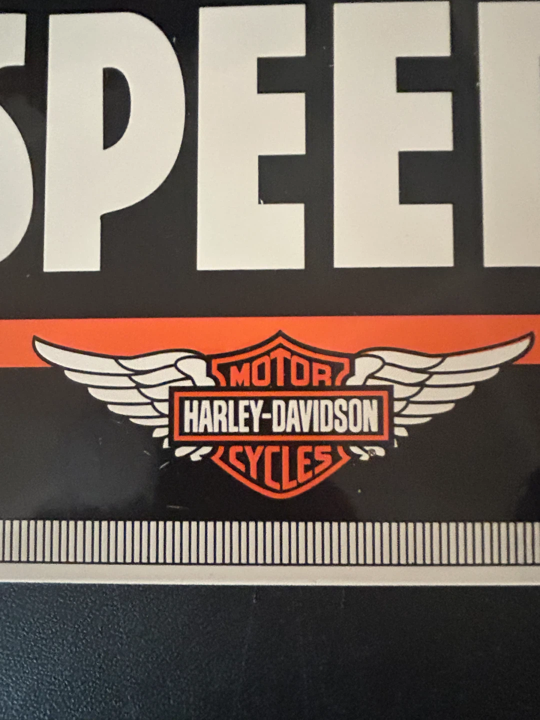 Harley-Davidson Power and Speed Tin Sign - photo 4