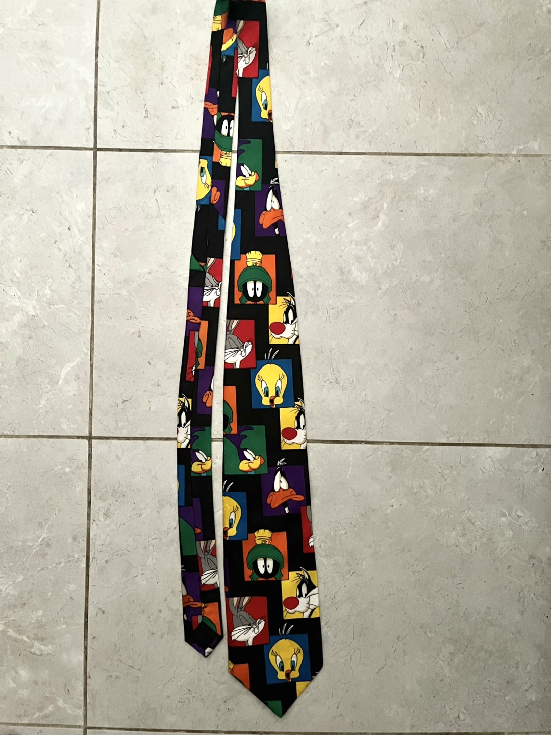 Looney Tunes Character Print Necktie - photo 2