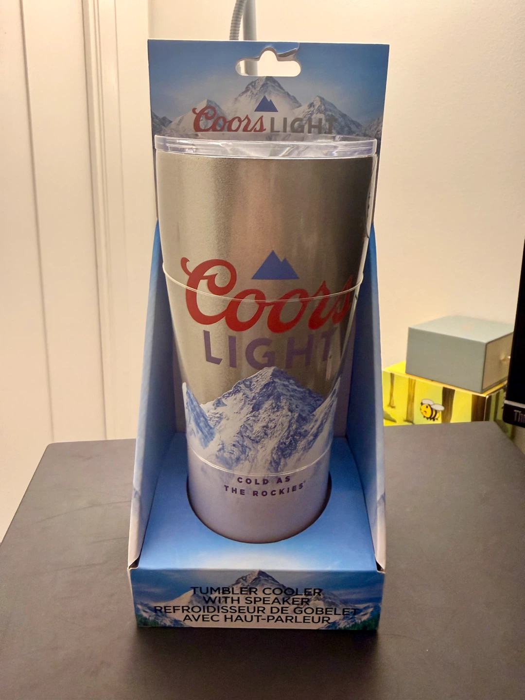 Coors Light Tumbler Cooler with Speaker