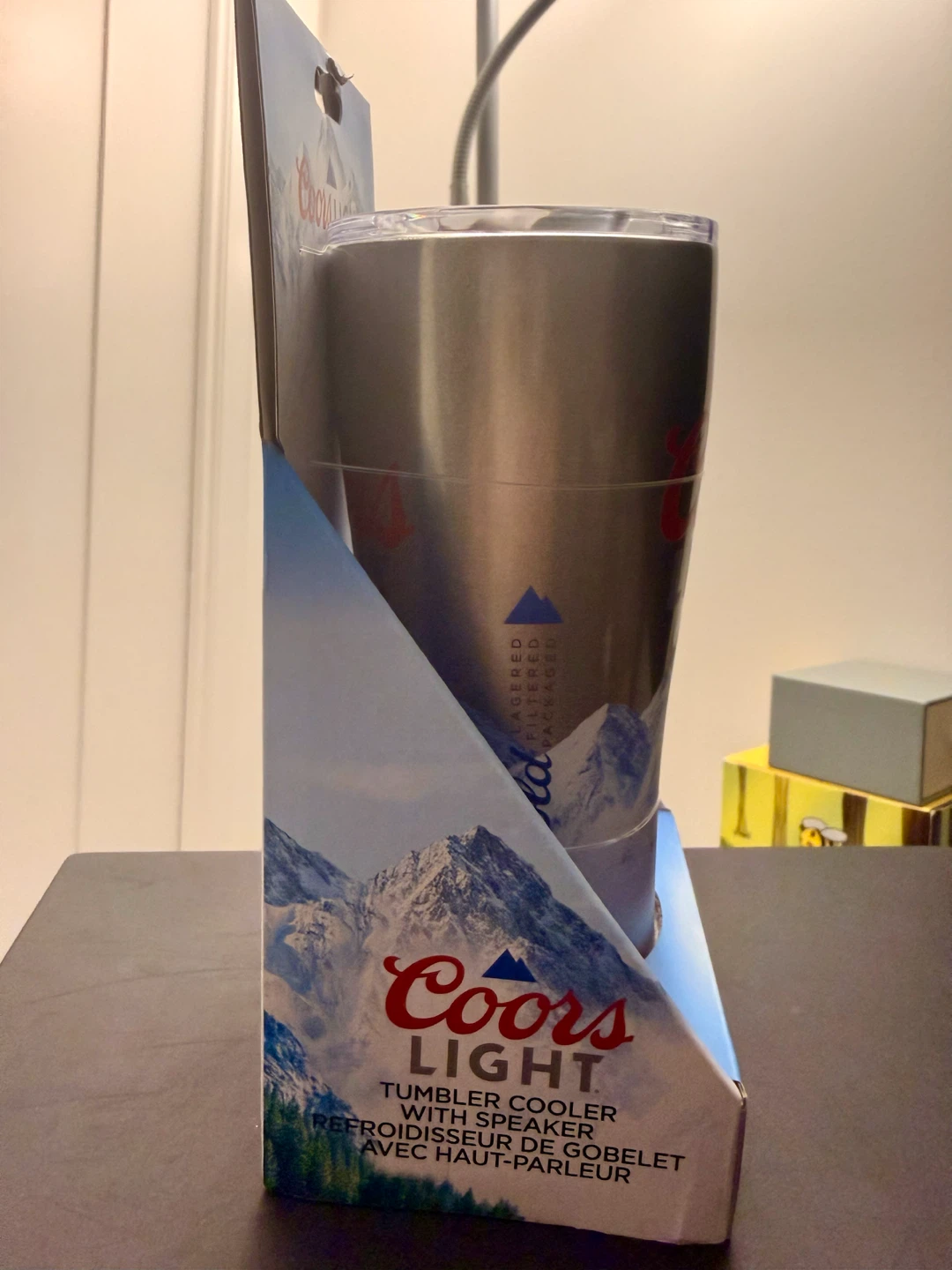 Coors Light Tumbler Cooler with Speaker - photo 2