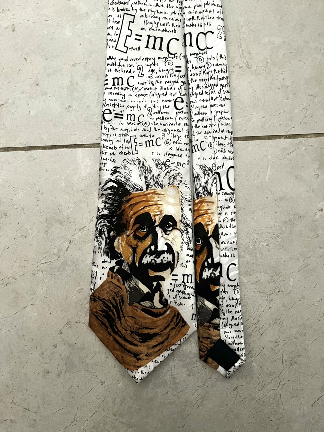 Albert Einstein E=mc² Novelty Tie