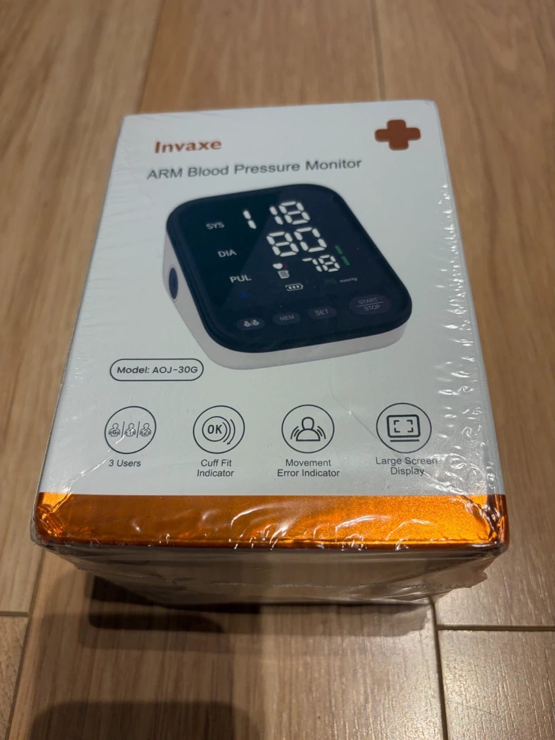 Invaxe ARM Blood Pressure Monitor AOJ-30G