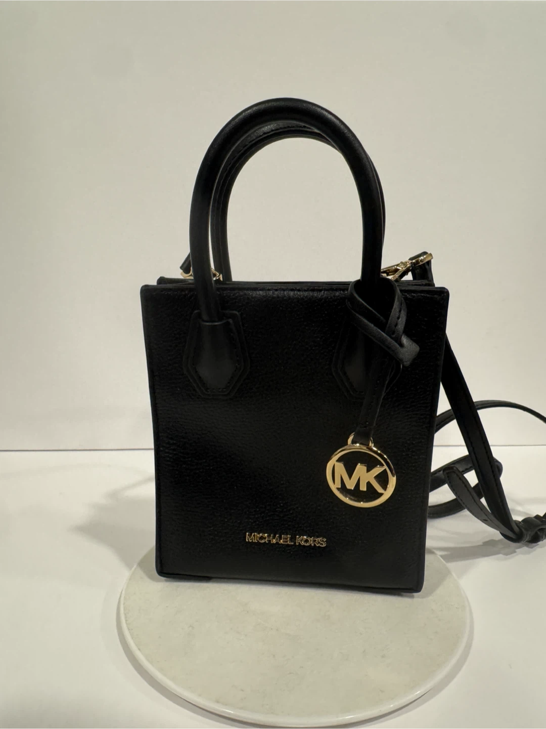 Michael Kors Black Leather Handbag