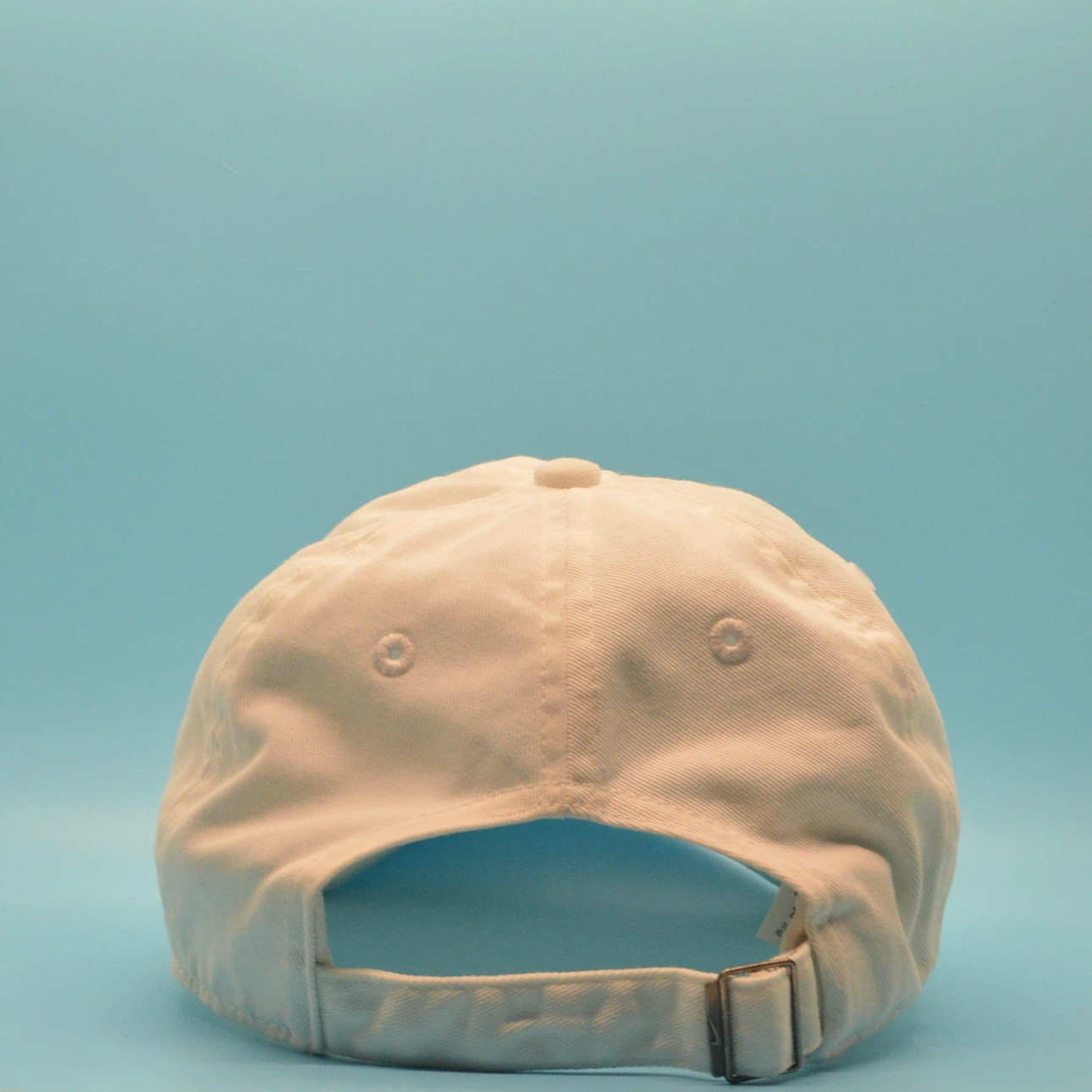 Nike Club Cap Washed Adjustable Cap White Hat - photo 3