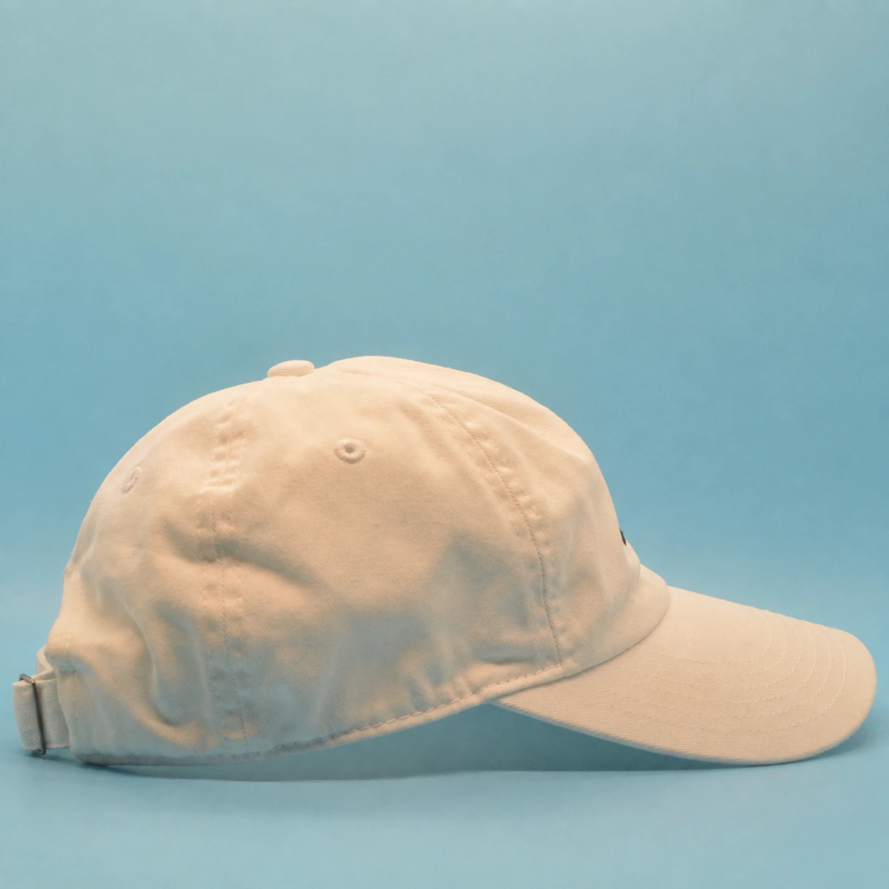 Nike Club Cap Washed Adjustable Cap White Hat - photo 4