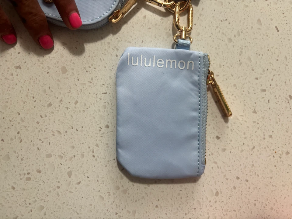 Lululemon Dual Pouch Wristlet - Light Blue - photo 3