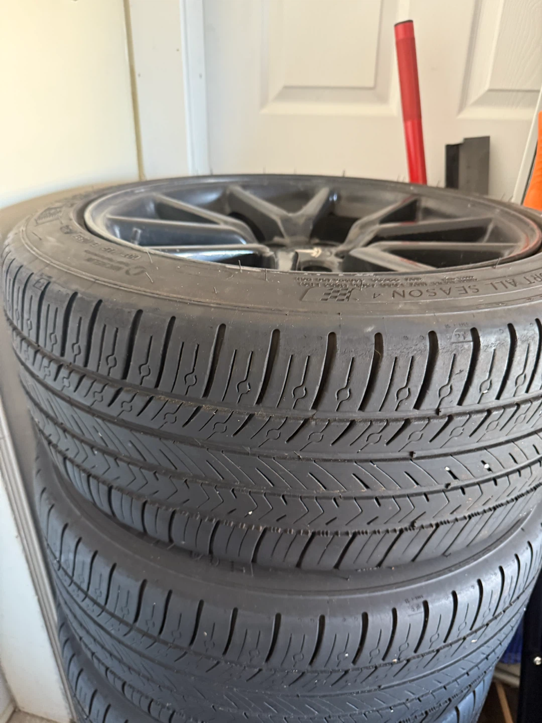 Tesla Wheels and Tires Set