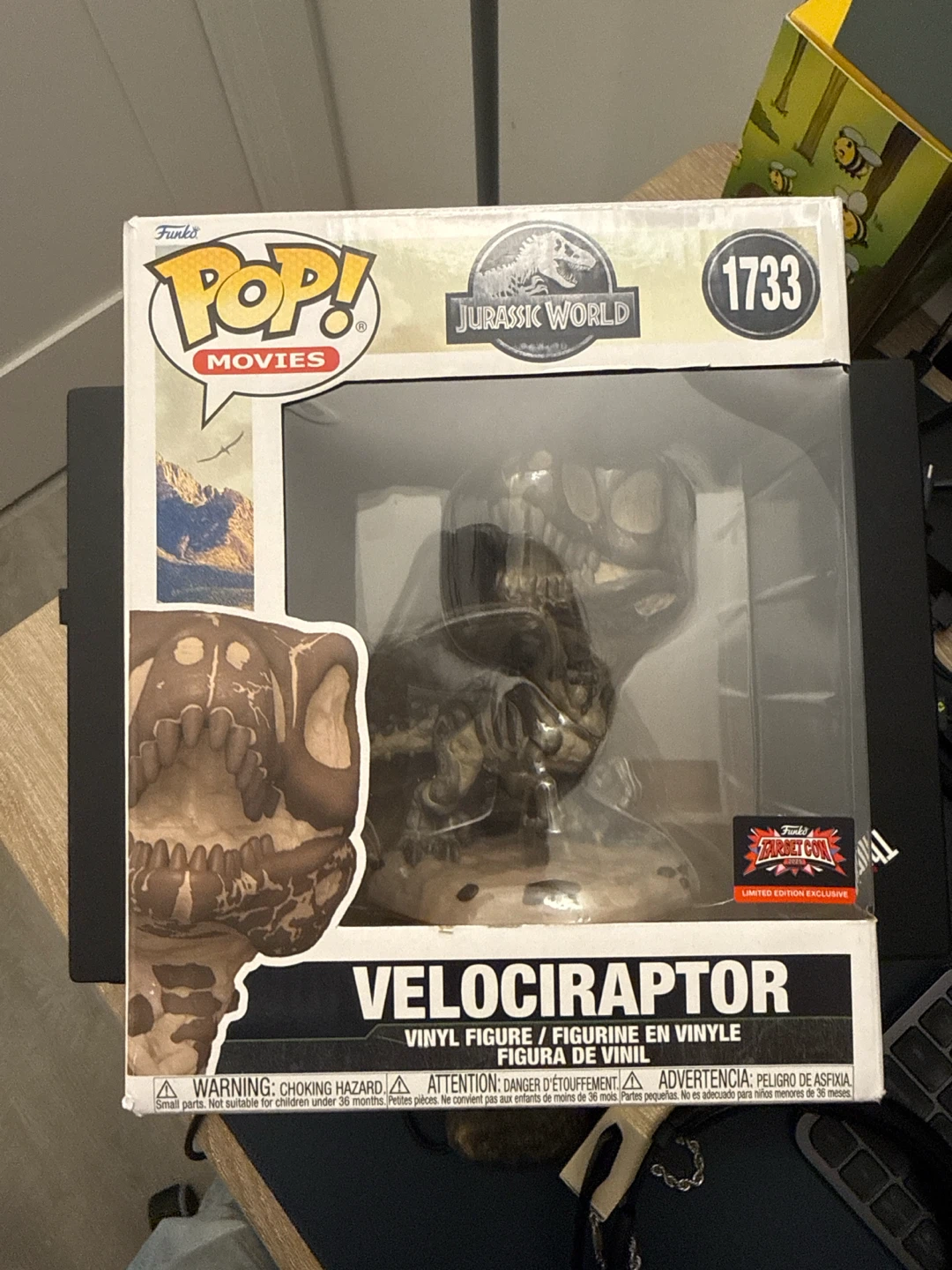 Funko Pop! Movies Jurassic World Velociraptor Vinyl Figure 1733 - photo 2