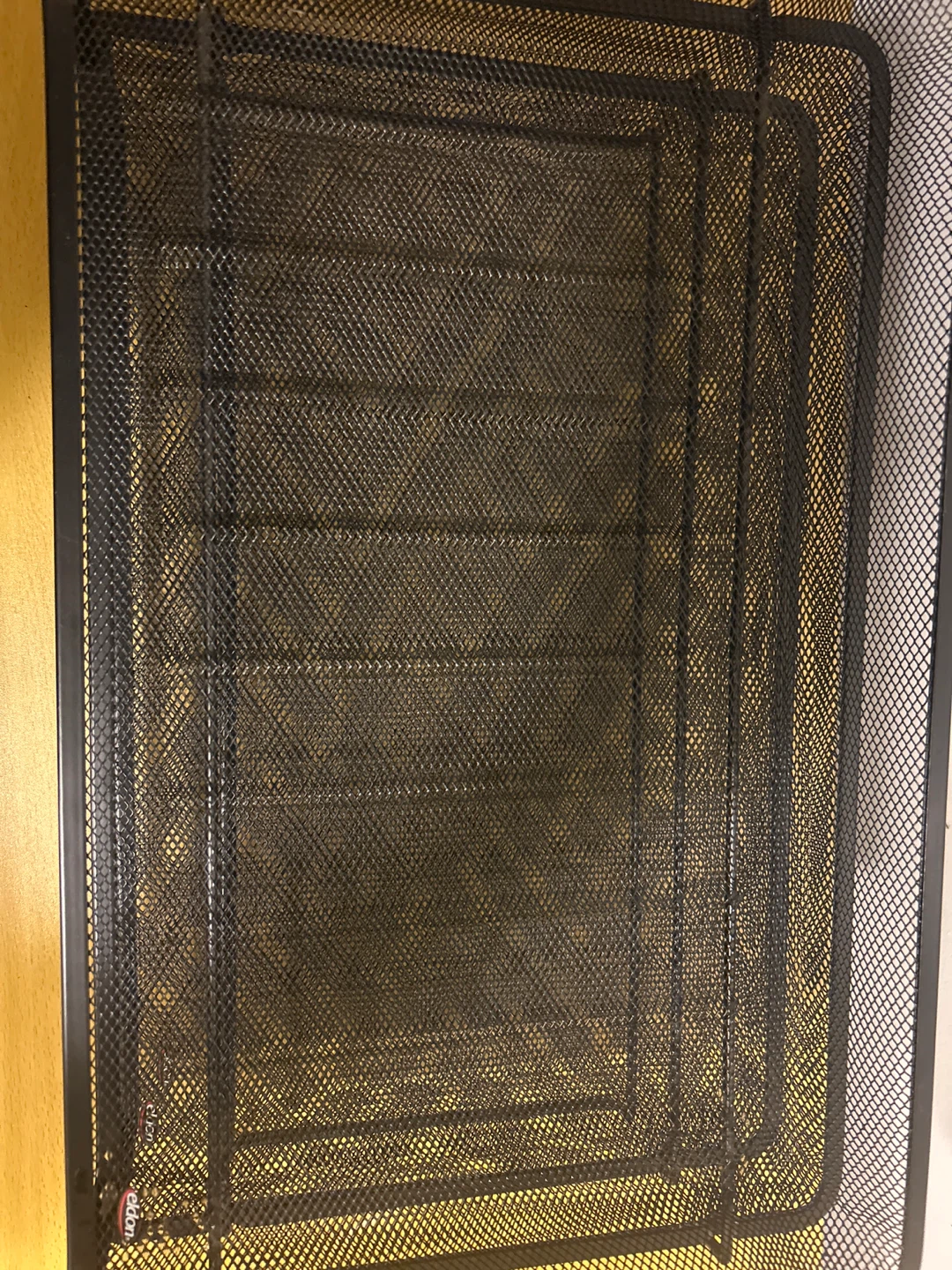 Eldon Mesh Letter Tray 2-Tier Black - photo 3
