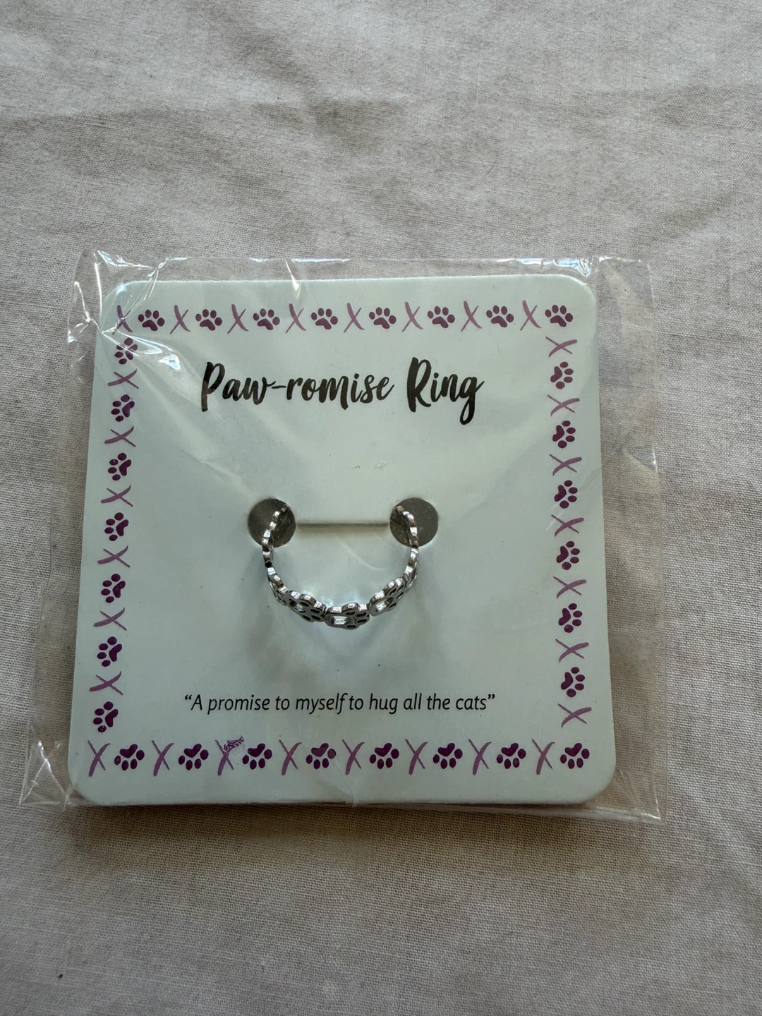 Cat Paw Ring