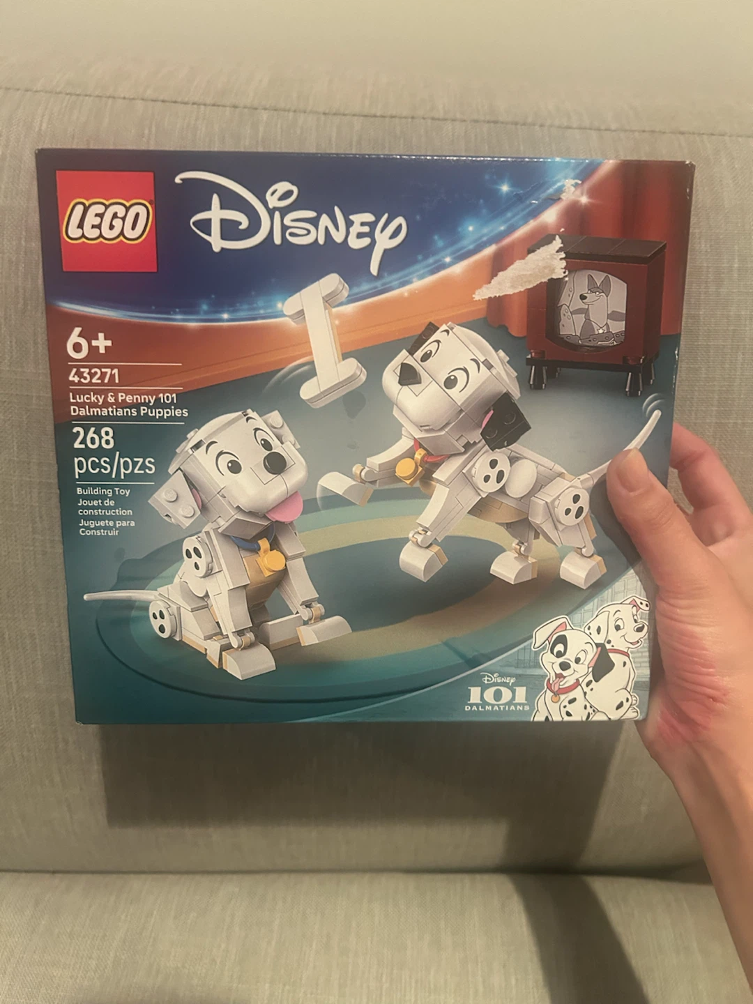 LEGO Disney Lucky & Penny 101 Dalmatians Puppies Set 43271